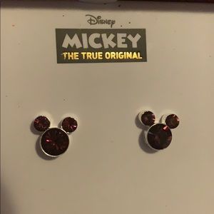 Mickey Mouse earrings for February birthday